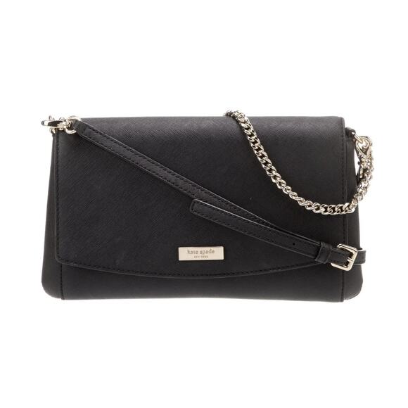 kate spade Handbags - Kate Spade Rectangle Crossbody Purse Bag Leather Black